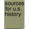 Sources for U.S. History door W.B. Stephens