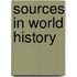 Sources in World History