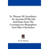 St. Thomas of Canterbury door Onbekend