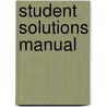 Student Solutions Manual door Philip Bedient