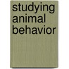 Studying Animal Behavior door Dewsbury