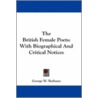 The British Female Poets by George W. Bethune
