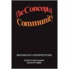 The Concept of Community by Unknown