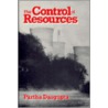 The Control of Resources by Partha Dasgupta