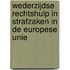 Wederzijdse rechtshulp in strafzaken in de Europese Unie