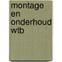Montage en onderhoud WTB