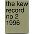 The Kew Record No 2 1996