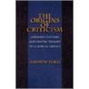 The Origins Of Criticism door Andrew Ford