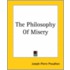 The Philosophy Of Misery