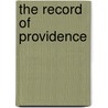 The Record Of Providence door John Young