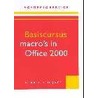 Basiscursus Macro's in Office 2000