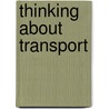 Thinking About Transport door R.W. Holder
