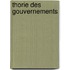 Thorie Des Gouvernements