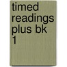 Timed Readings Plus Bk 1 door Edward Spargo