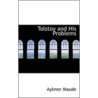 Tolstoy And His Problems by Aylmer Maude