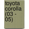 Toyota Corolla (03 - 05) door Jay Storer