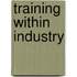 Training Within Industry