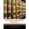 Uvres Compltes, Volume 1 door Antoine De Latour