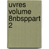 Uvres Volume 8nbsppart 2