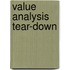 Value Analysis Tear-Down