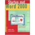 Starten met Word 2000