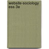 Website-Sociology Ess 3e door Onbekend
