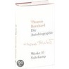 Werke 10. Autobiographie by Thomas Bernhard