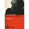 Widerstreit und Harmonie by Paul Feyerabend