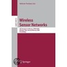 Wireless Sensor Networks door Onbekend