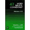Word Biblical Commentary door William L. Lane