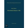 Wörterbuch Deutsch-Pali by Klaus Mylius