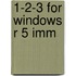 1-2-3 For Windows R 5 Imm