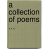 A Collection Of Poems ... door Robert Dodsley