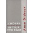 A Woman In Your Own Right