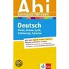 AbiWissen kompakt Deutsch door Claus J. Gigl
