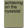 Achieving on the Nyseslat door Professor Charles Green