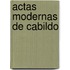 Actas Modernas de Cabildo