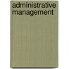 Administrative Management door E.J. Ferreira