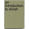 An Introduction To Elvish door Jim Allan