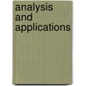Analysis and Applications door Pawan K. Jain