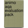 Animo Aqa Evaluation Pack by Vincent Everett