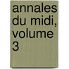 Annales Du Midi, Volume 3 by Unknown