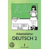 Arbeitsblätter Deutsch 2 door Kurt Thomas