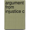 Argument From Injustice C door Stanley L. Paulson