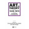 Art in Theory 1648 - 1815 door Charles Harrison