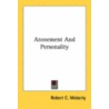 Atonement And Personality by Unknown