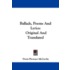 Ballads, Poems and Lyrics