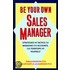 Be Your Own Sales Manager