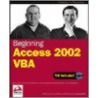 Beginning Access 2002 Vba door Robert Smith