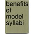 Benefits Of Model Syllabi